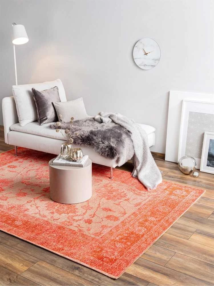 Dywan FRENCIE 2 spalva raudona styl ornament 160x235 Benuta
