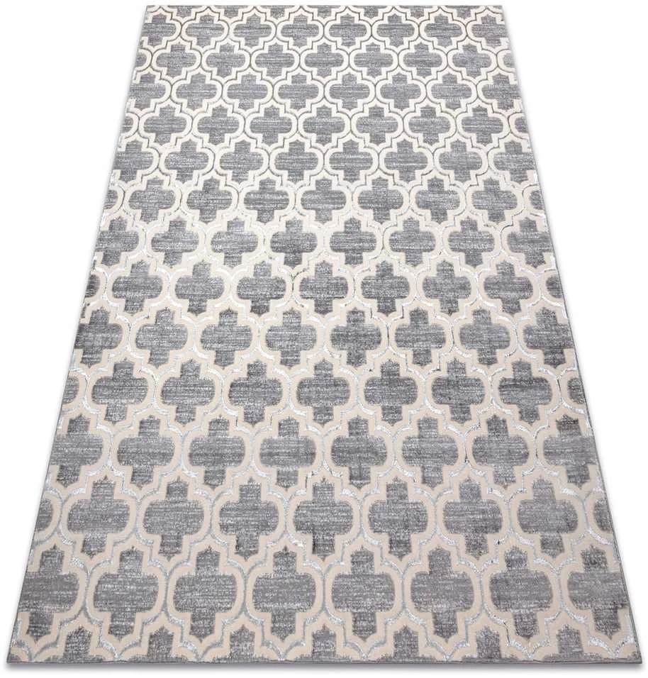 Dywan IONA CLOVER spalva pilka 160x220 Hakano