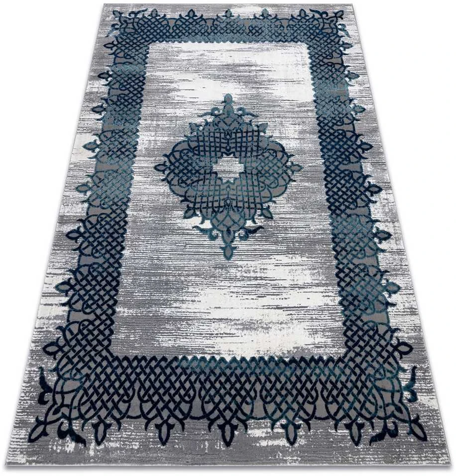 Rug IONA FRAME 3 color pilka 120x170 Hakano