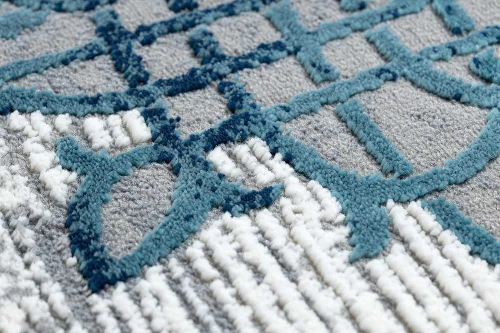 Rug IONA FRAME 3 color pilka 160x220 Hakano