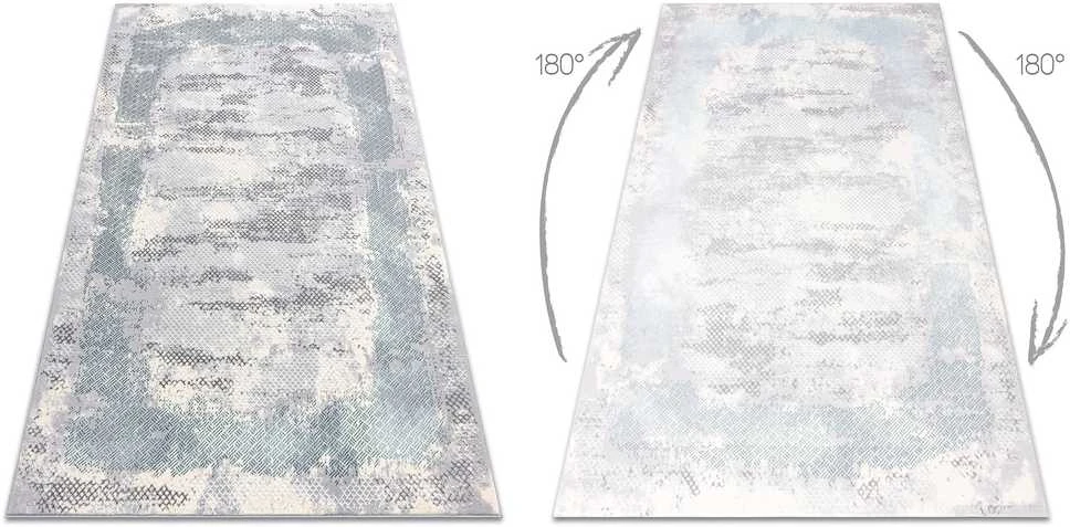 Rug IONA FRAME color pilka 80x150 Hakano