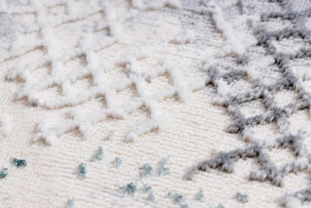 Rug IONA FRAME color pilka 80x150 Hakano