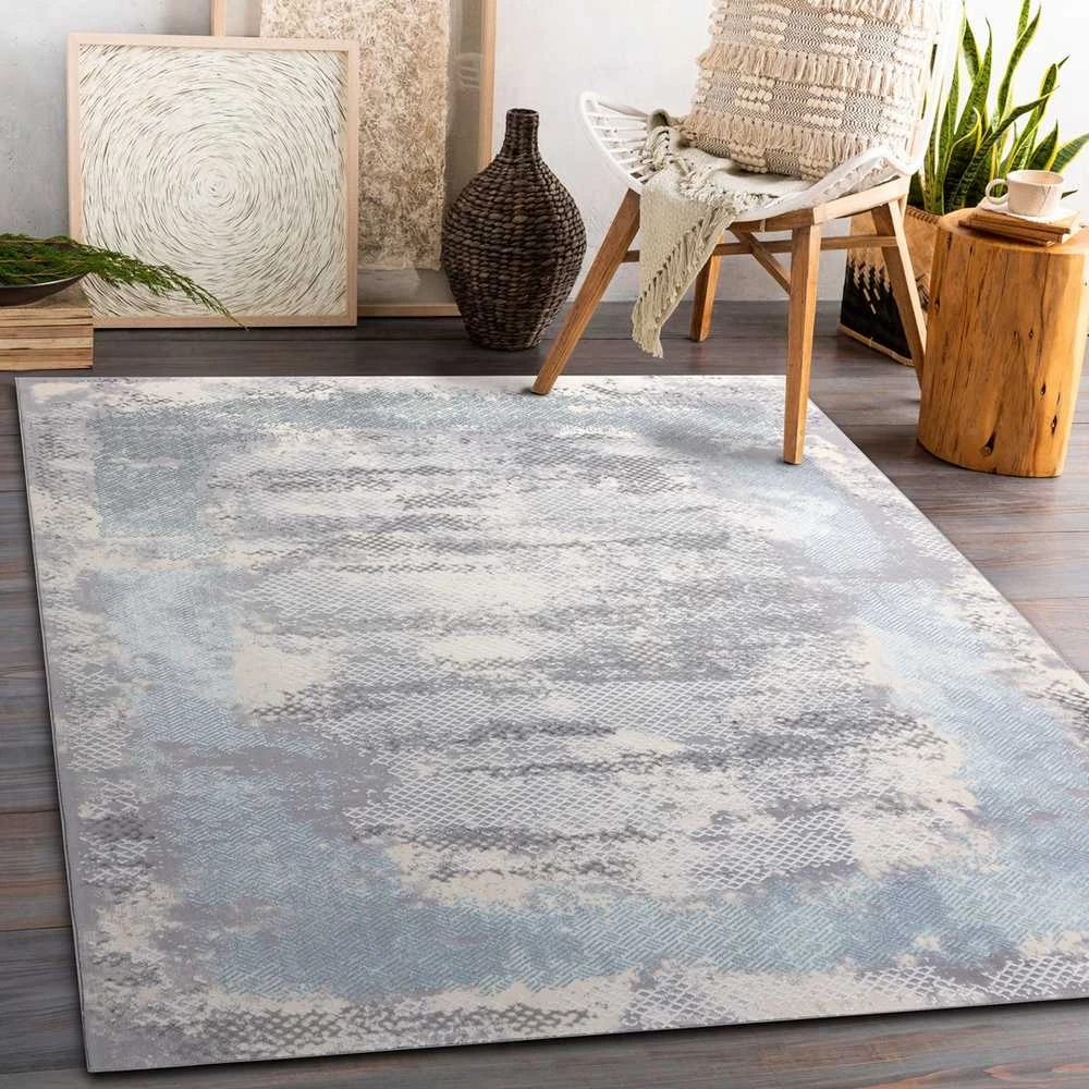 Rug IONA FRAME color pilka 80x150 Hakano
