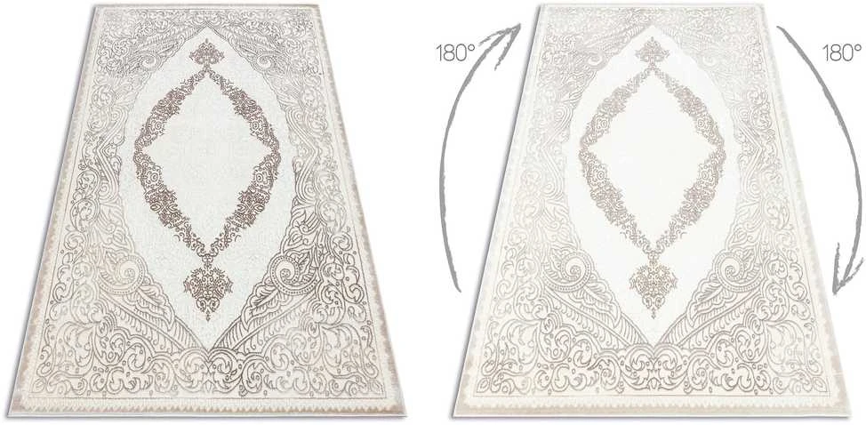 Kilimėlis IONA ORNAMENT 6 spalvų kreminis 120x170 Hakano