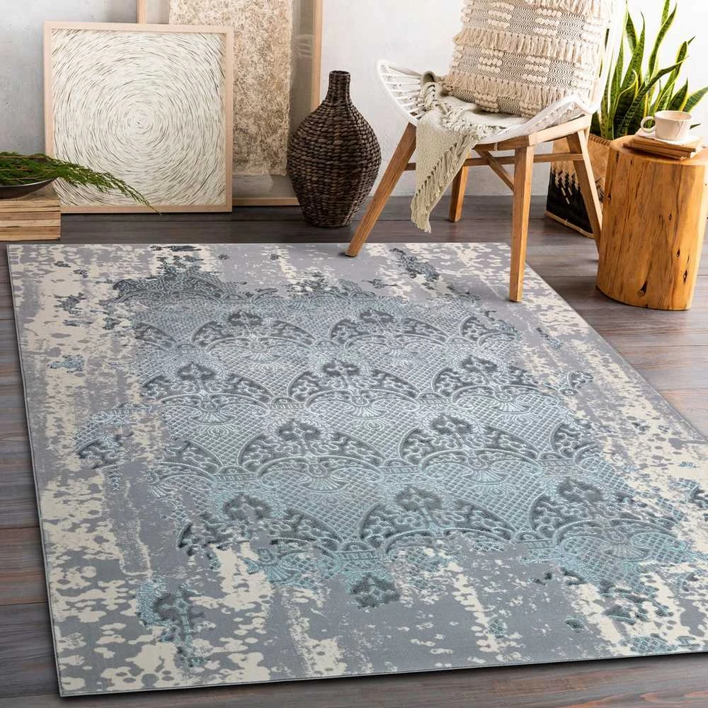 Rug IONA ORNAMENT color pilka 80x150 Hakano