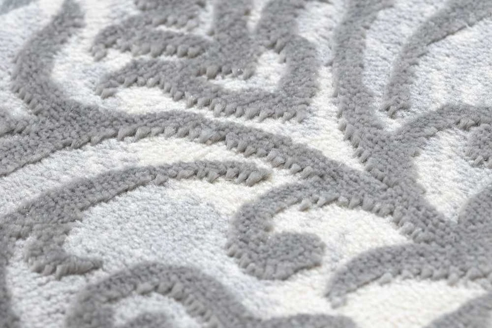 Rug IONA ROSETTE color pilka 80x150 Hakano