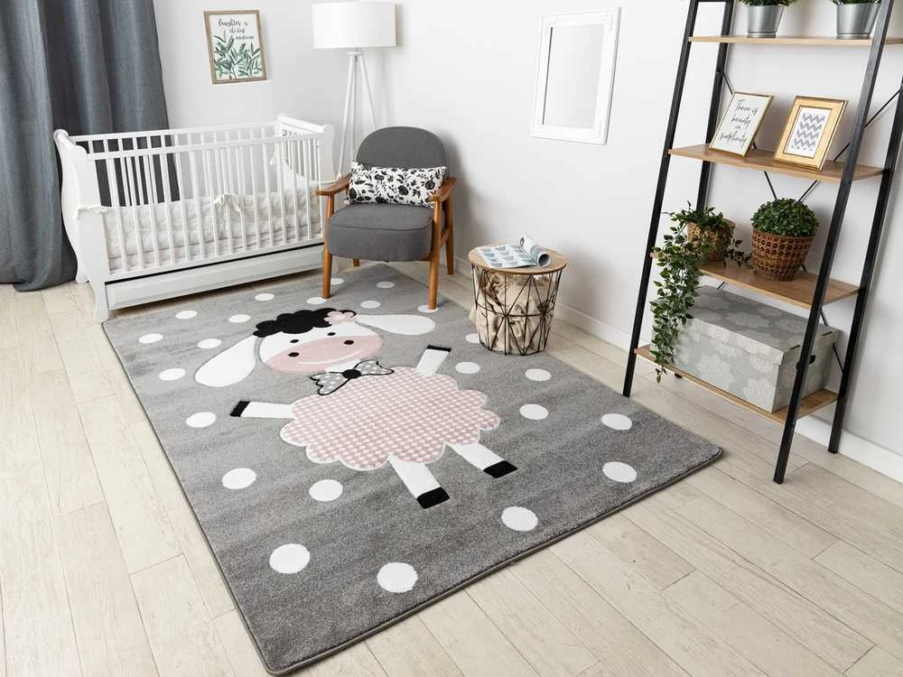 Rug TINIES DOLLY color pilka 160x220 Hakano