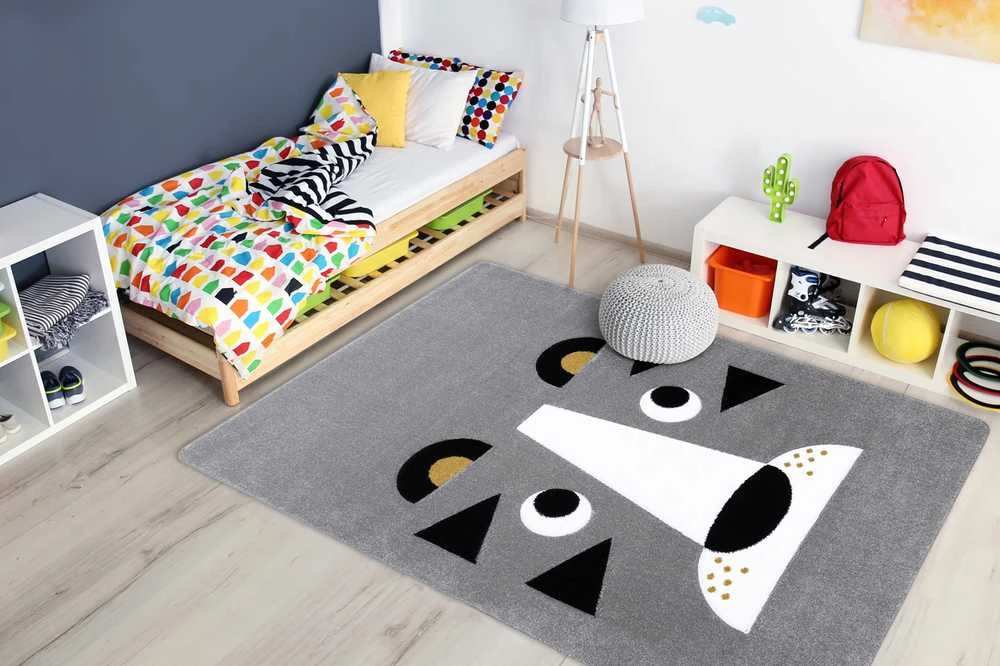 Rug TINIES LION color pilka 140x190 Hakano