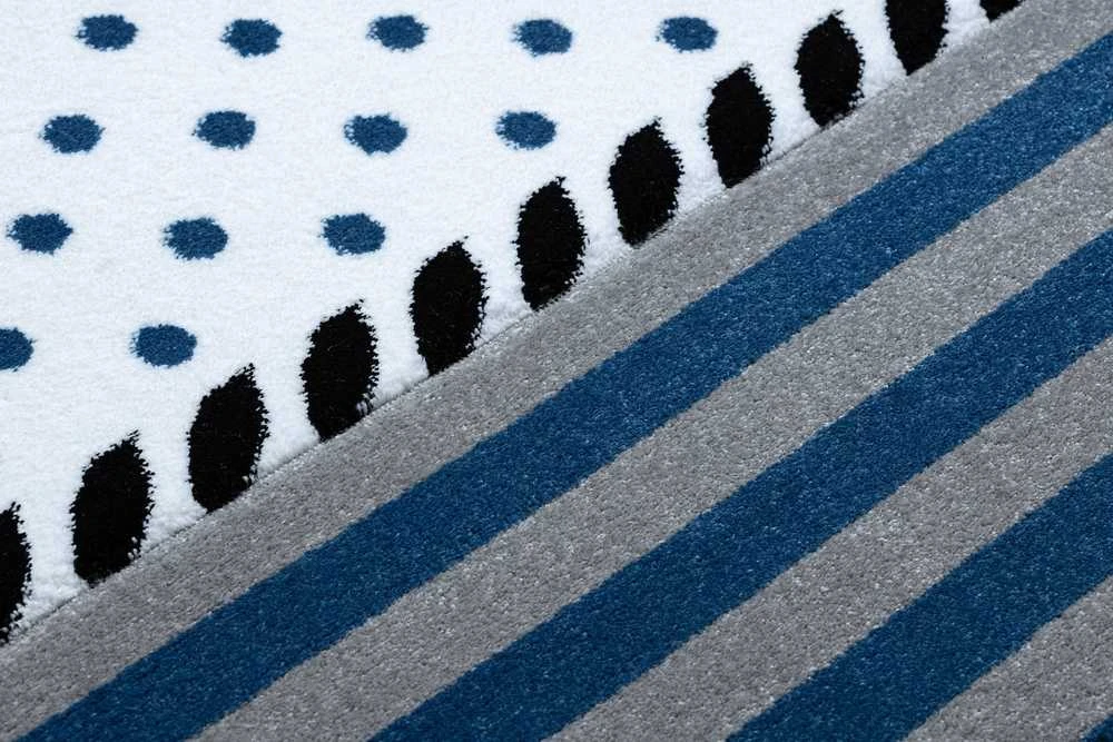 Blue Mėlyna Kilimėlis TINIES MARINE spalva mėlyna 160x220 Hakano