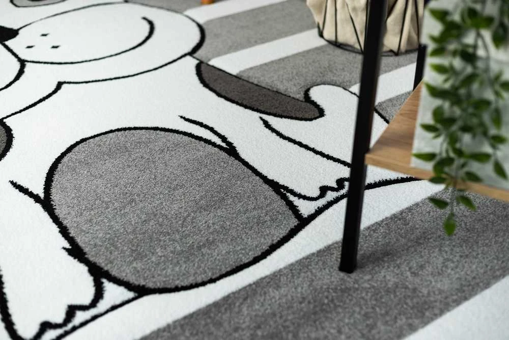 Rug TINIES PUPPY color pilka 140x190 Hakano