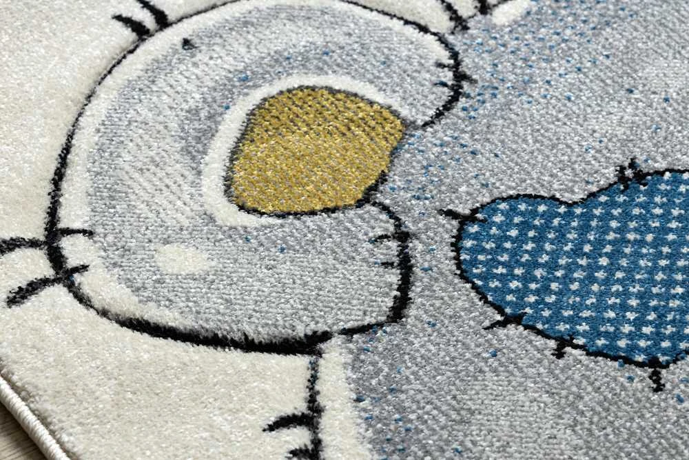 Kilimėlis TINIES TEDDYBEAR spalvos kreminis 140x190 Hakano
