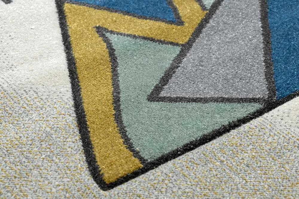 Rug TINIES TIPI color pilka 140x190 Hakano