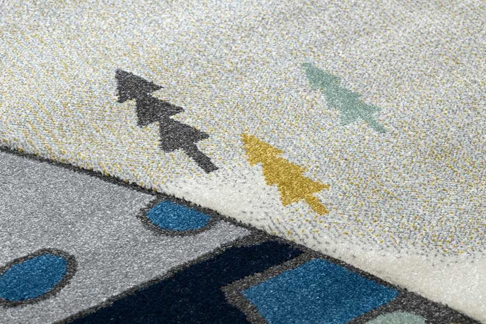 Rug TINIES TIPI color pilka 140x190 Hakano
