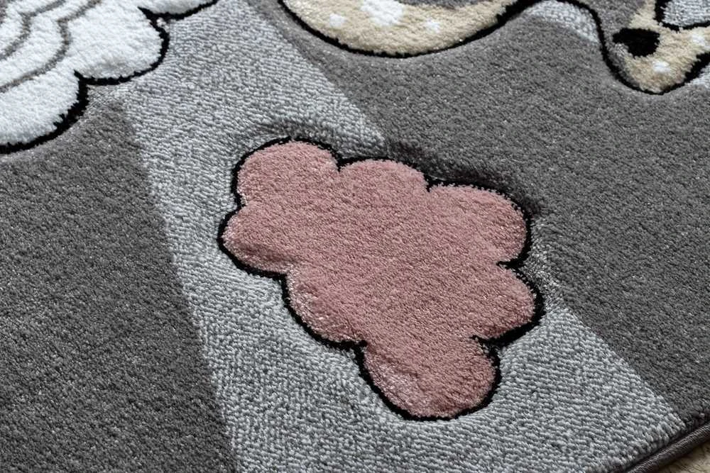 Rug TINIES UNICORN color pilka 80x150 Hakano