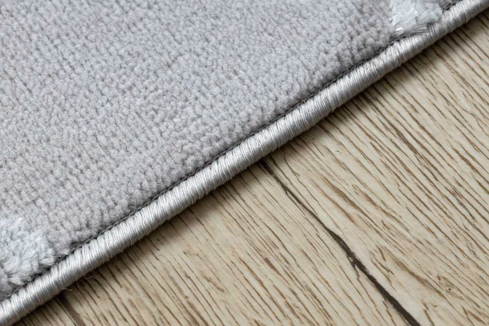 Rug TREX CLOVER color pilka 80x150 Hakano