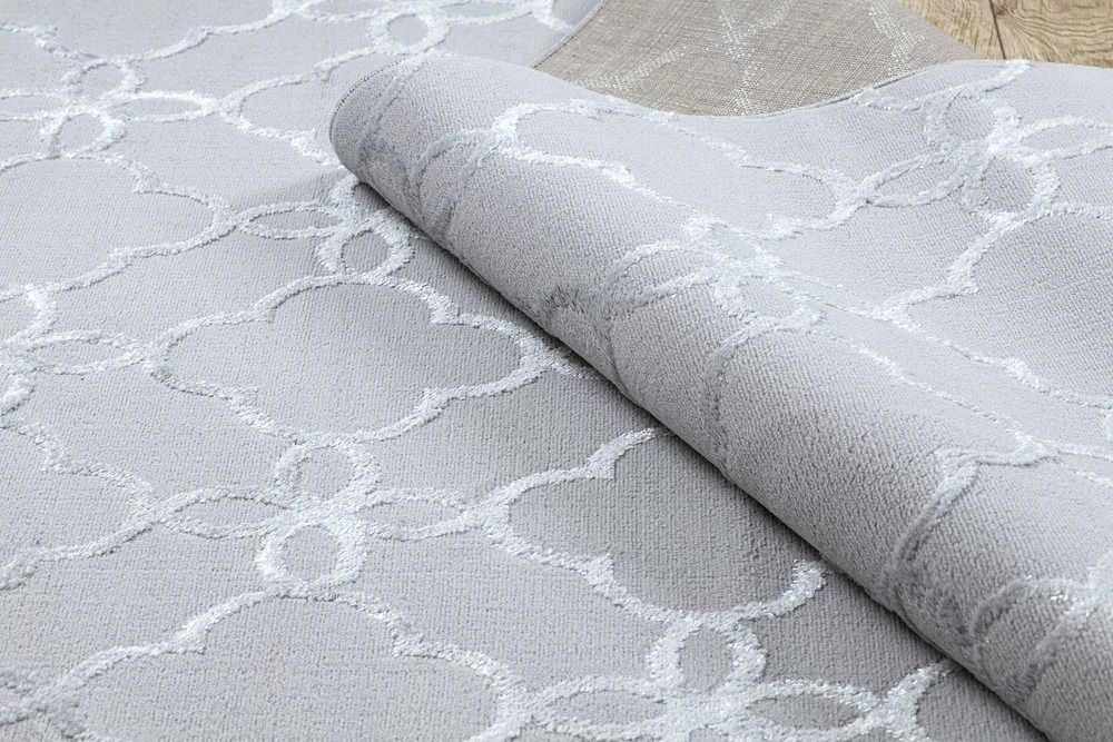 Rug TREX CLOVER color pilka 80x150 Hakano