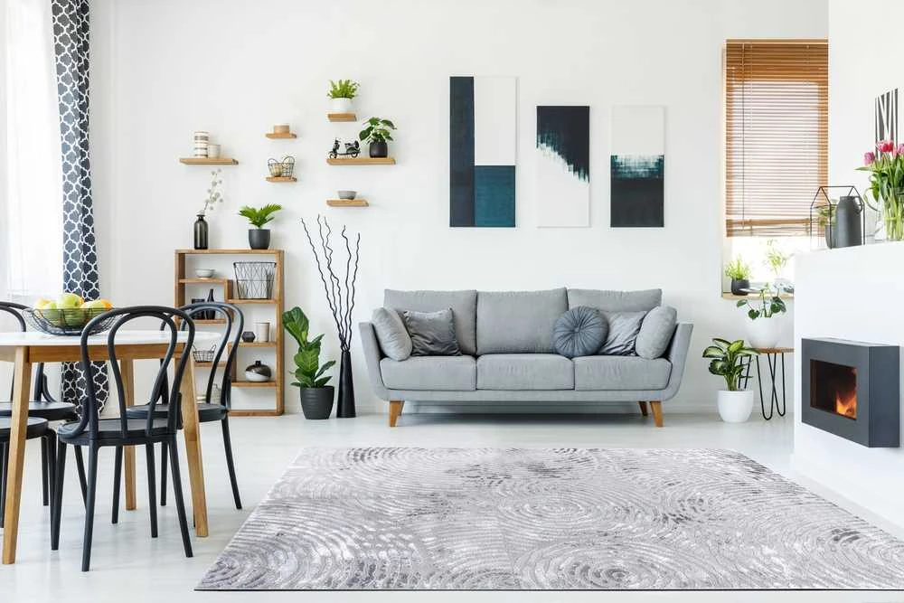 Rug TREX FINGER color pilka 120x170 Hakano