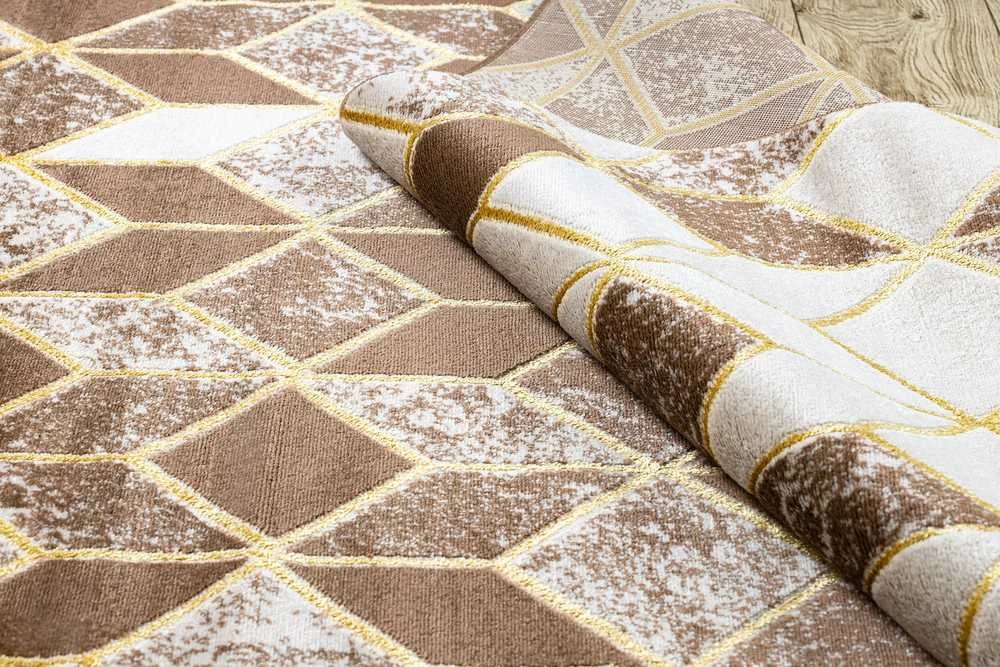 Kilimėlis TREX GEOMETRIC smėlio spalvos 120x170 Hakano