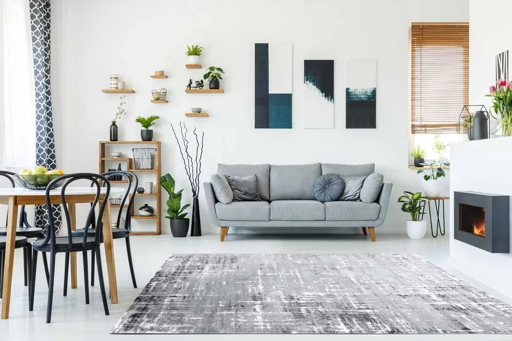 Rug TREX LINES color pilka 120x170 Hakano