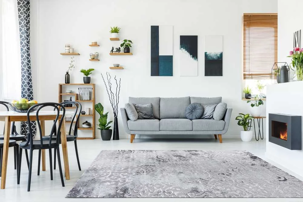 Rug TREX ORNAMENT color pilka 140x190 Hakano