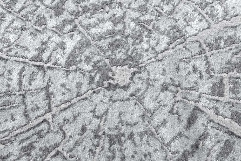 Rug TREX TREE 2 color pilka 120x170 Hakano