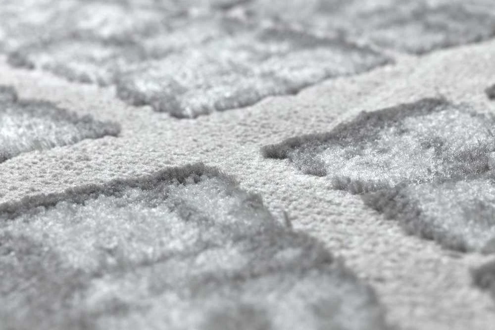 Rug TREX TREE 2 color pilka 120x170 Hakano