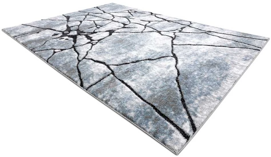 Blue Mėlyna Kilimėlis VERS CRACKS mėlyna spalva 160x220 Hakano