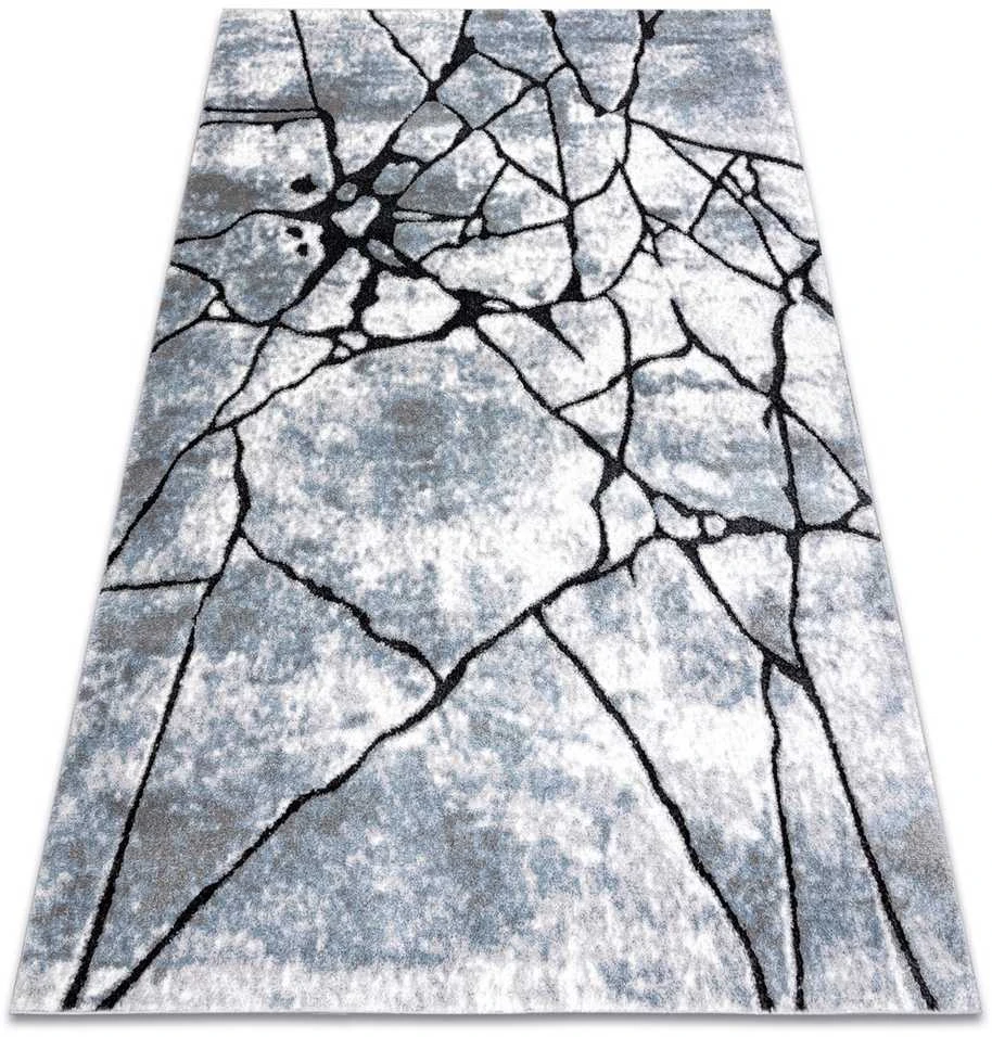 Blue Mėlyna Kilimėlis VERS CRACKS mėlyna spalva 80x150 Hakano