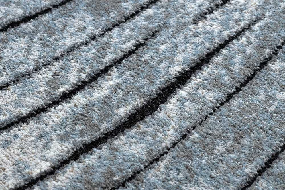 Blue Mėlyna Kilimėlis VERS TIMBER mėlyna 120x170 Hakano