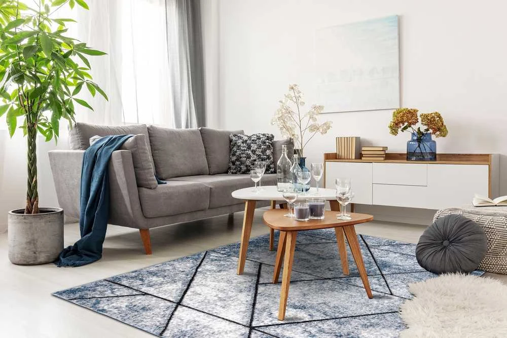 Rug VERS WALL color pilka 80x150 Hakano