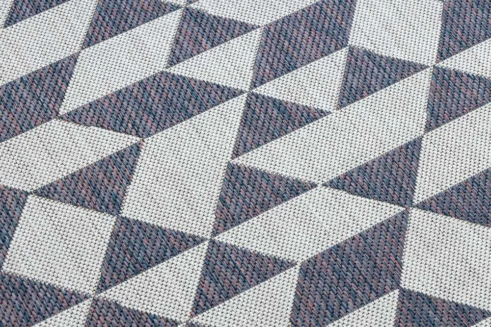 Kilimėlis VINEA GEOMETRIC spalvos kreminis 140x190 Hakano