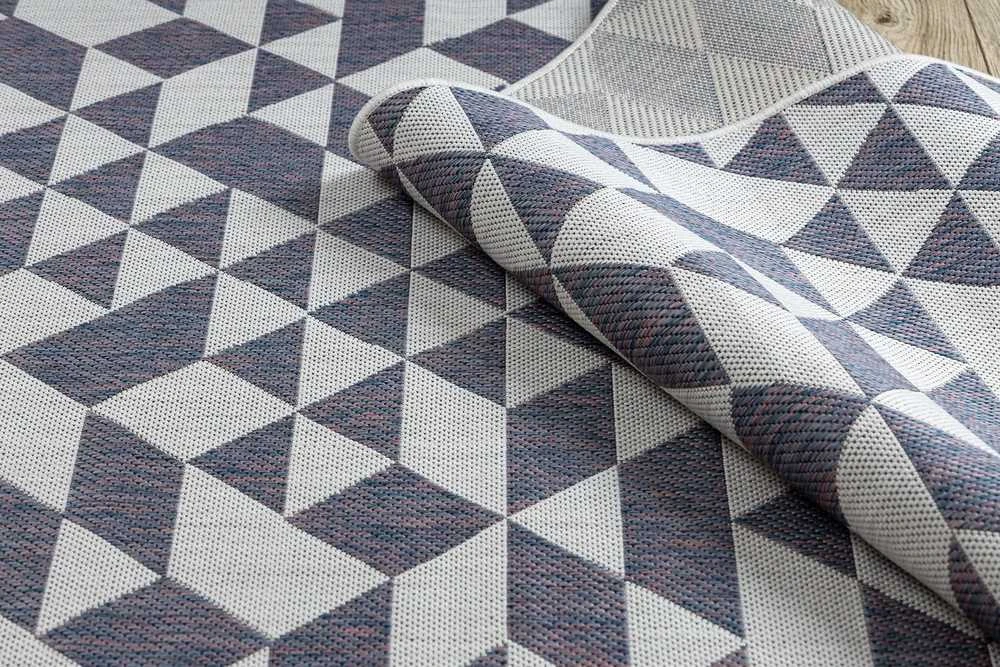 Kilimėlis VINEA GEOMETRIC spalvos kreminis 80x150 Hakano