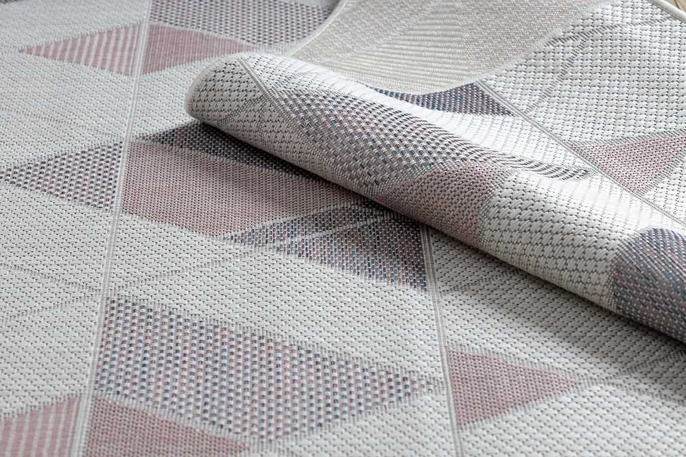 Kilimėlis VINEA GEOMETRIC2 spalvos kreminis 160x220 Hakano