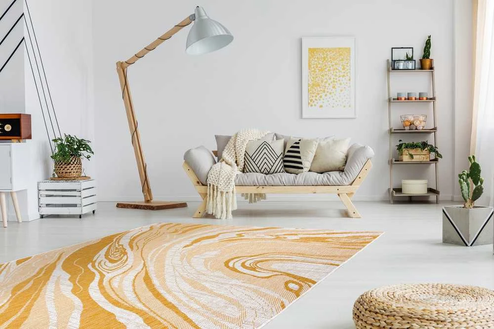 Kilimėlis VINEA MARBLE kreminės spalvos 120x170 Hakano