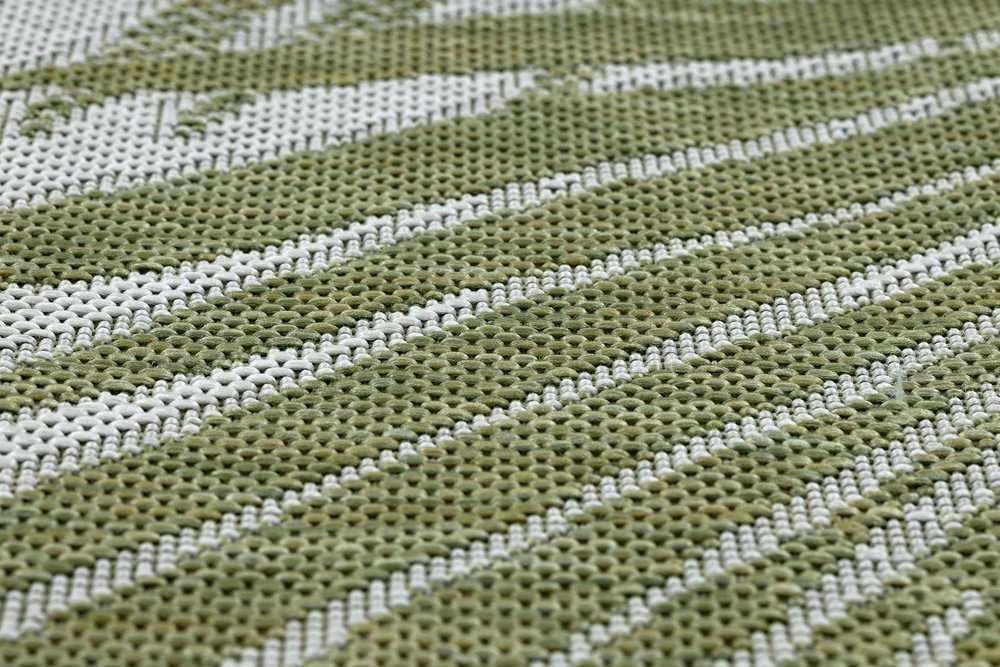 Style Kilimėlis VINEA spalvos žalias stiliaus tropinis 80x150 Hakano