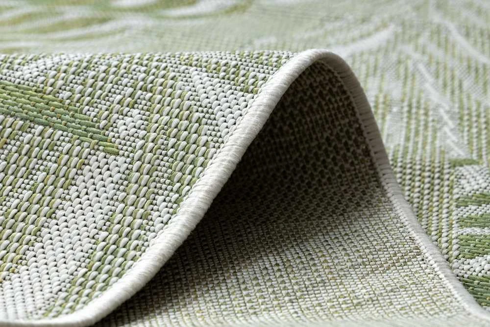 Style Kilimėlis VINEA spalvos žalias stiliaus tropinis 80x150 Hakano