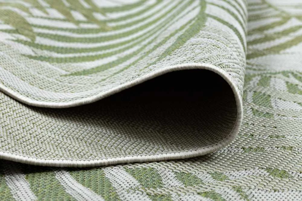 Style Kilimėlis VINEA spalvos žalias stiliaus tropinis 80x150 Hakano