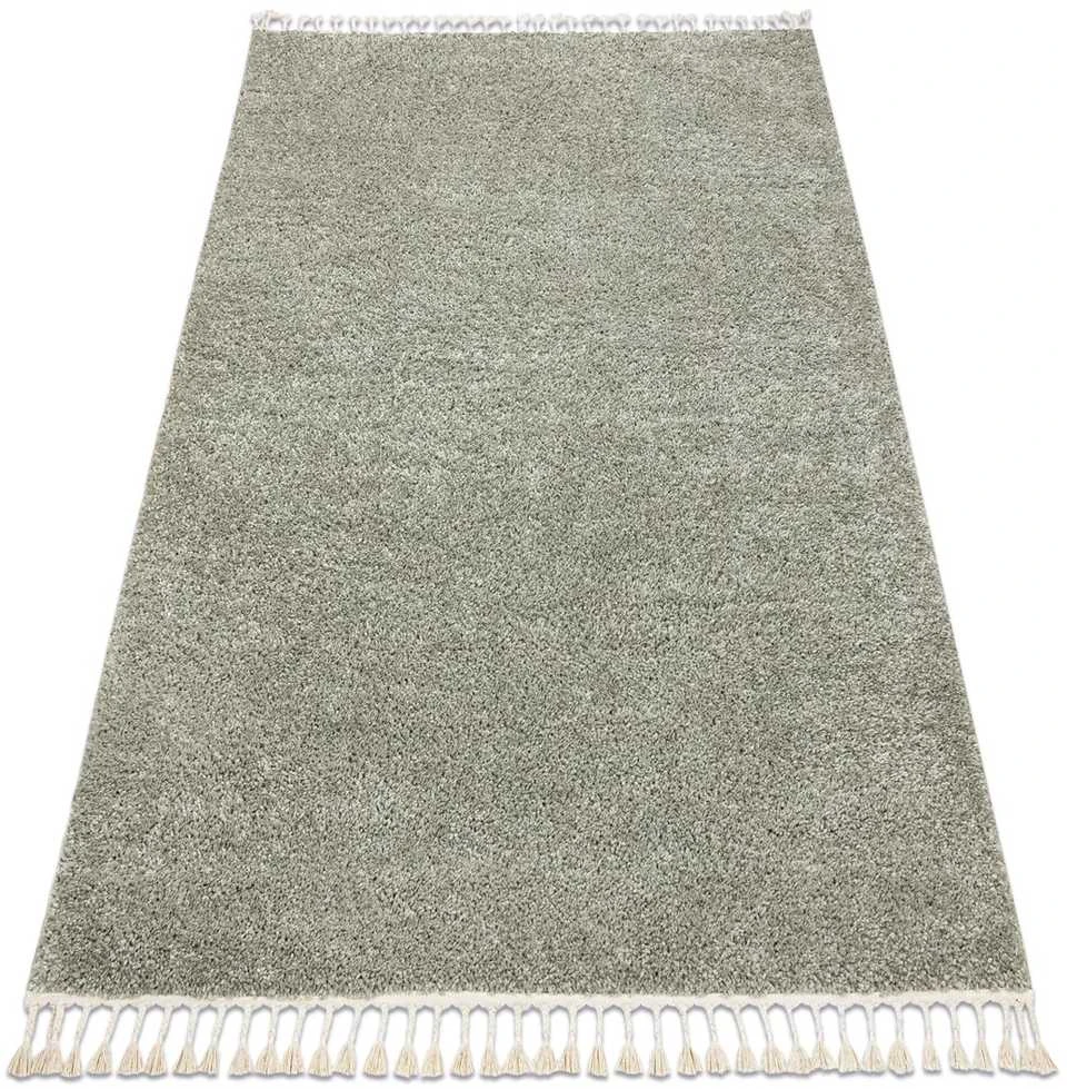CLASSIC Kilimėlis WELBEN FRINGE spalvos alyvuogių stiliaus klasikinis 140x190 Hakano