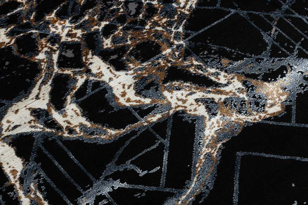 Rug WELLI ABSTRACT 2 color pilka 120x170 Hakano