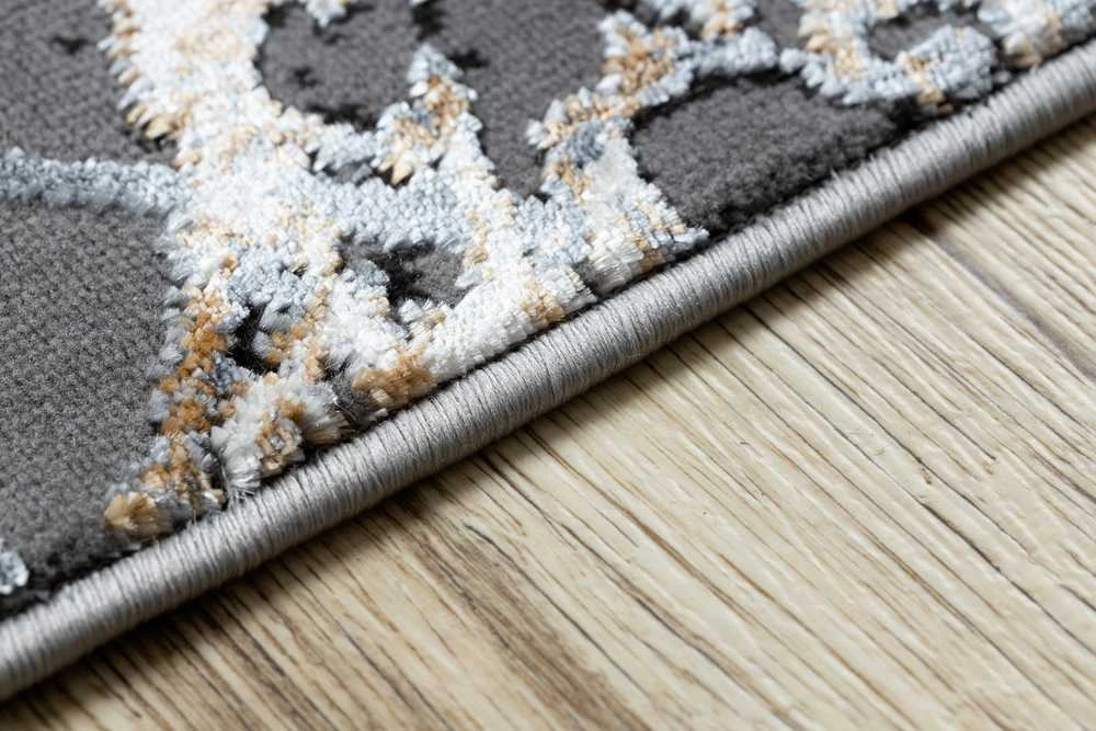 Rug WELLI ABSTRACT 2 color pilka 120x170 Hakano