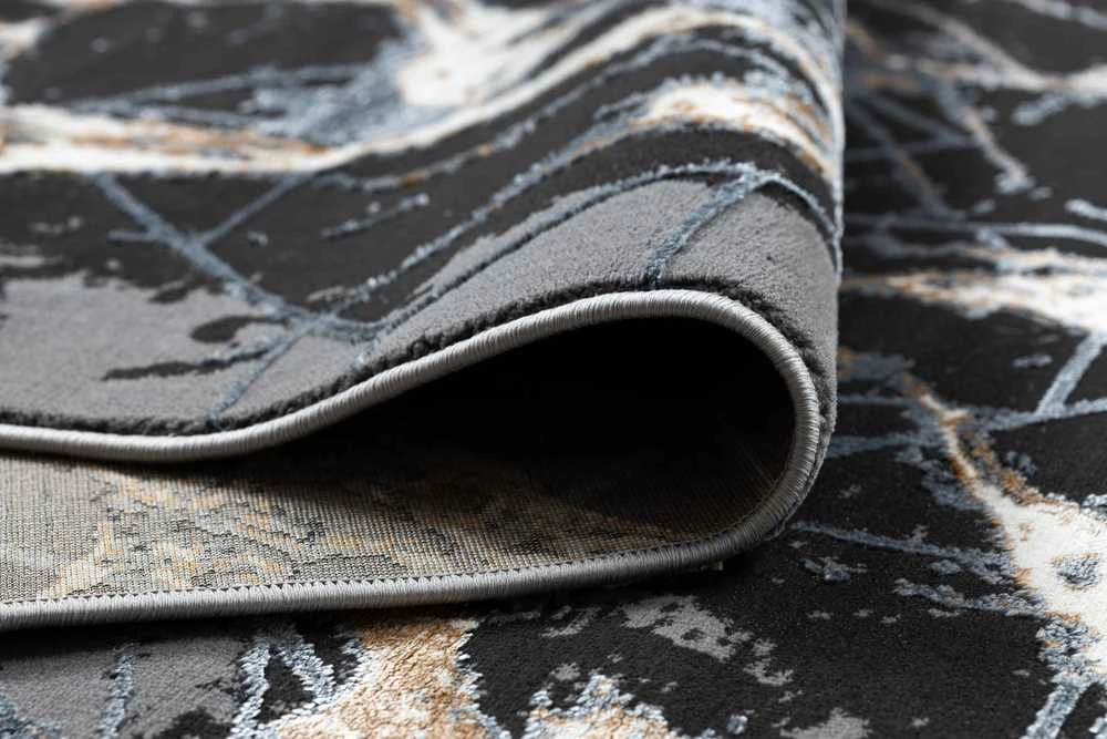 Rug WELLI ABSTRACT 2 color pilka 120x170 Hakano