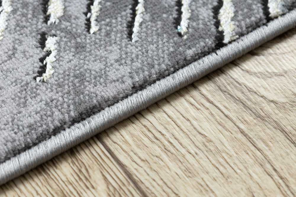 Rug WELLI CHEVRON color pilka 120x170 Hakano