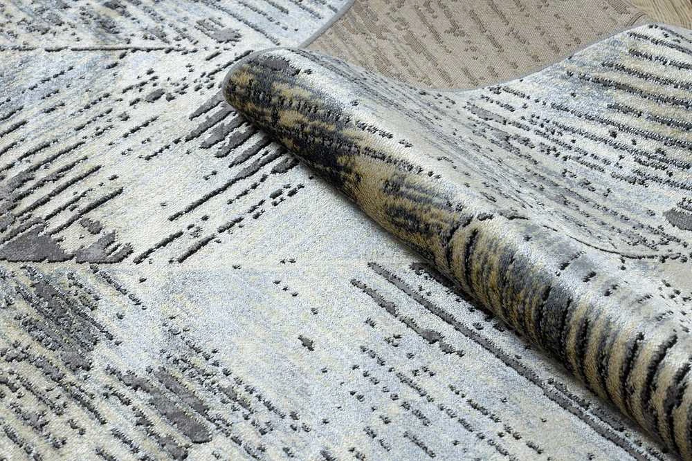 Rug WELLI CHEVRON color pilka 140x190 Hakano