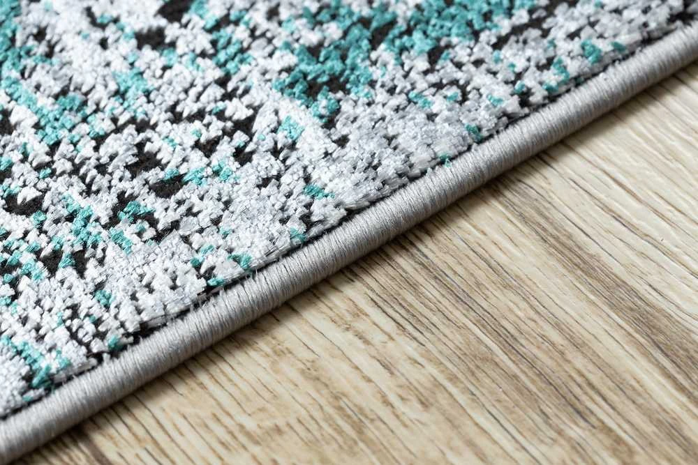 Rug WELLI FRAME 2 color pilka 120x170 Hakano