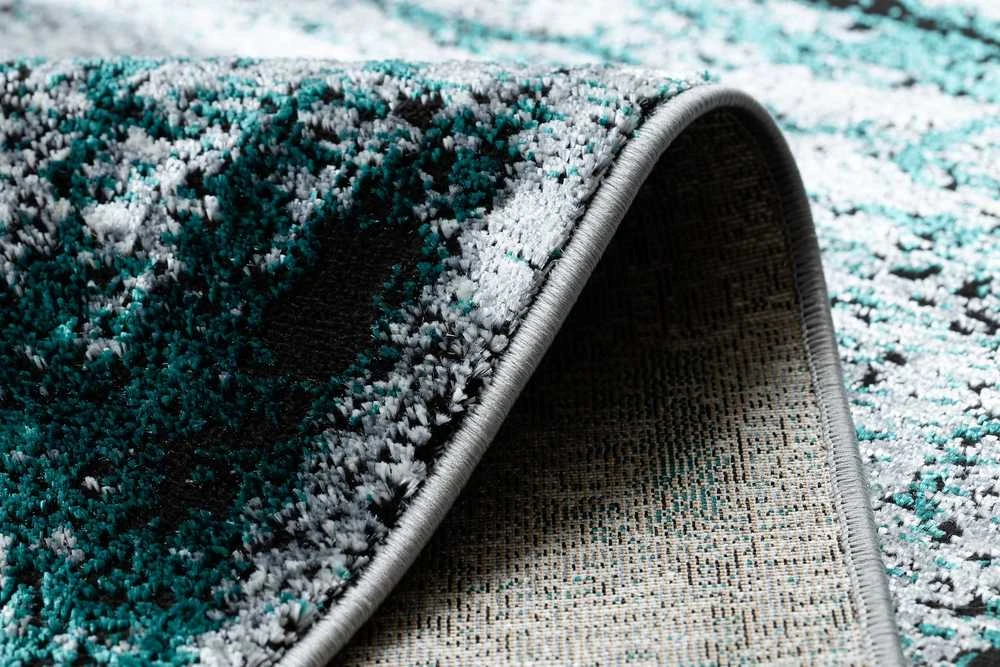 Rug WELLI FRAME 2 color pilka 120x170 Hakano