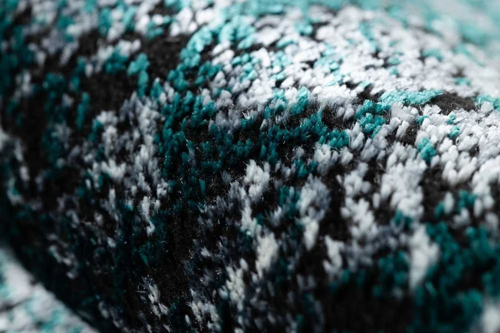 Rug WELLI FRAME 2 color pilka 120x170 Hakano