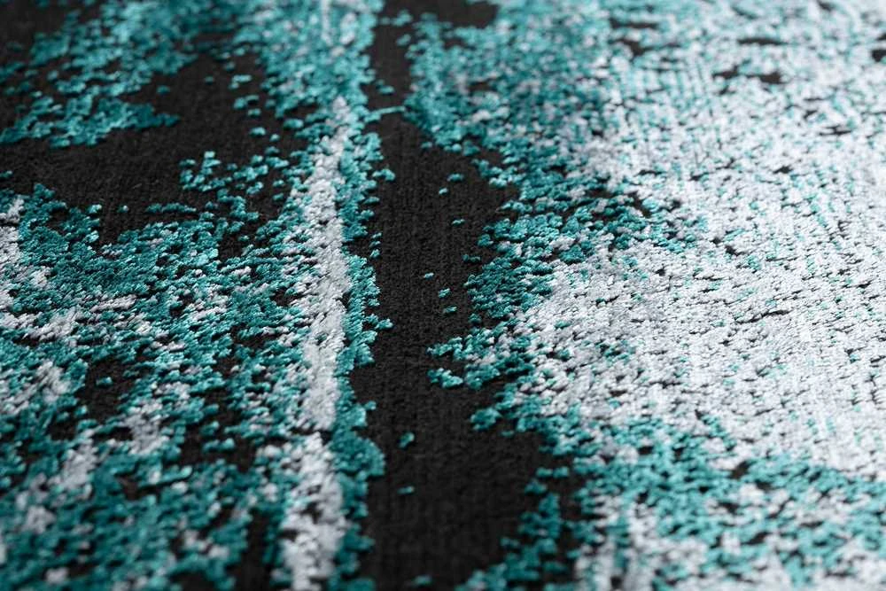 Rug WELLI FRAME 2 color pilka 140x190 Hakano