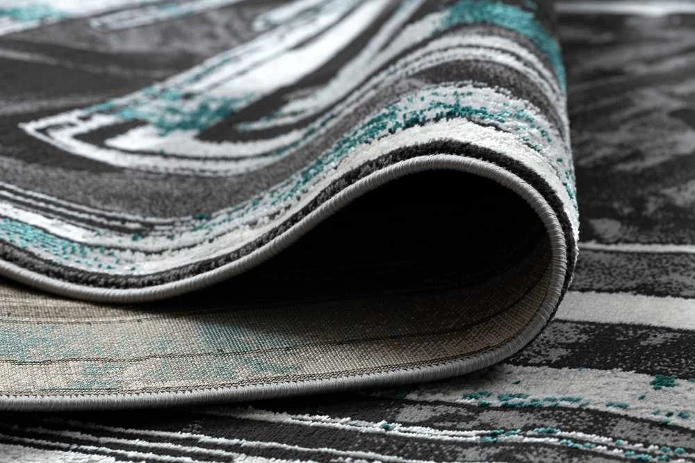 Rug WELLI FRAME color pilka 140x190 Hakano