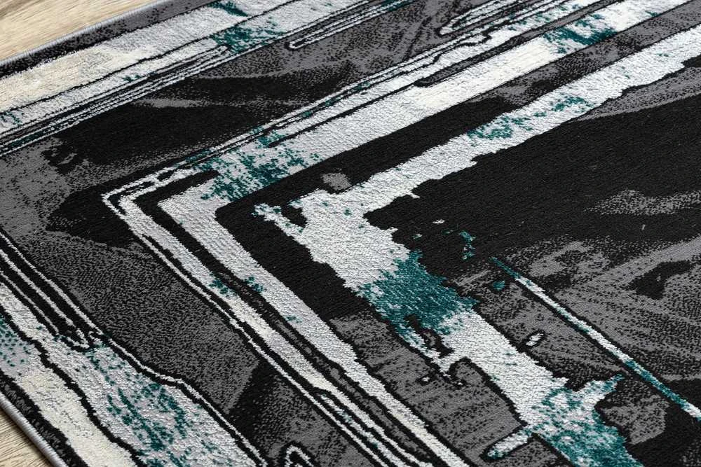 Rug WELLI FRAME color pilka 160x220 Hakano