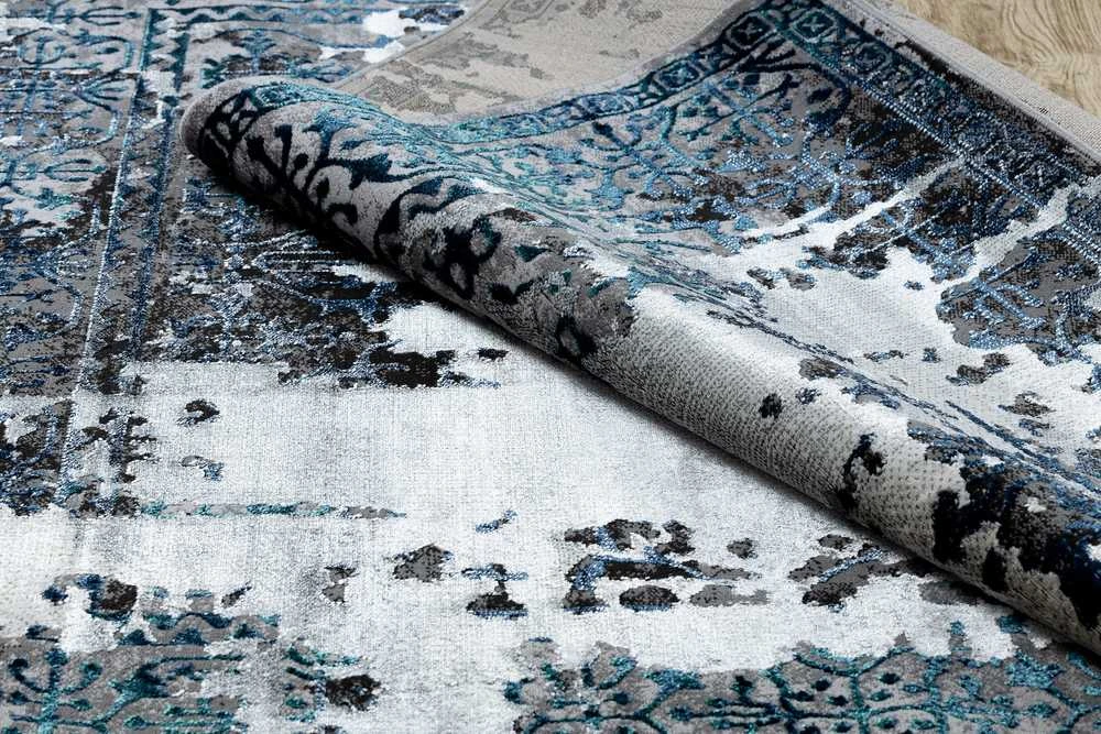 Dywan WELLI ORNAMENT 2 spalva pilka 160x220 Hakano
